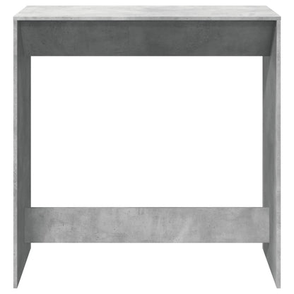 Bar Table Concrete Grey 102x50x103,5 cm Engineered Wood