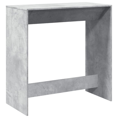 Bar Table Concrete Grey 102x50x103,5 cm Engineered Wood