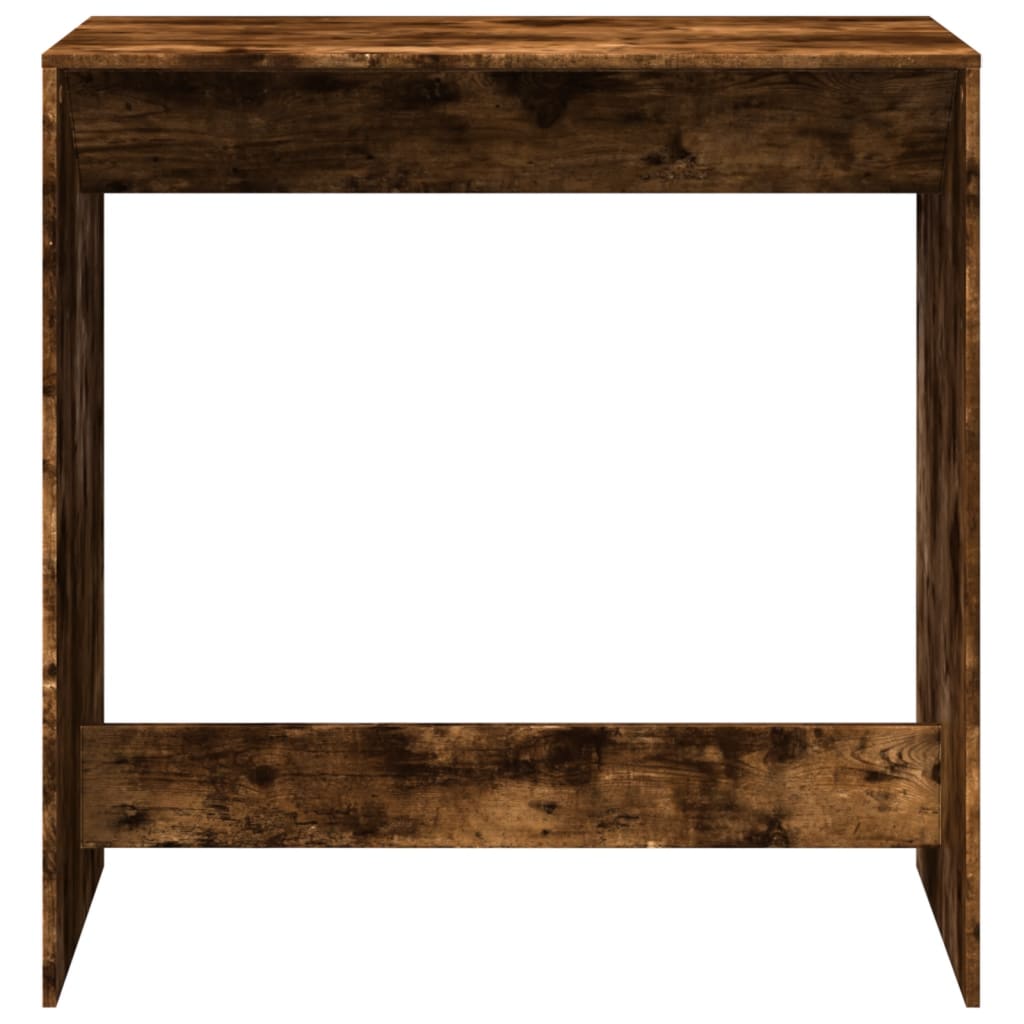 Bar Table Smoked Oak 102x50x103,5 cm Engineered Wood