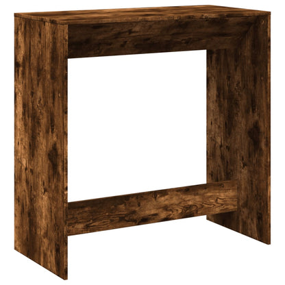 Bar Table Smoked Oak 102x50x103,5 cm Engineered Wood