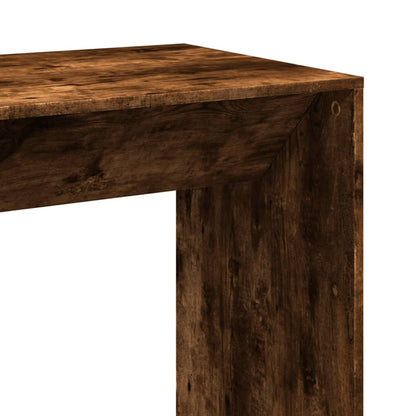 Bar Table Smoked Oak 102x50x103,5 cm Engineered Wood
