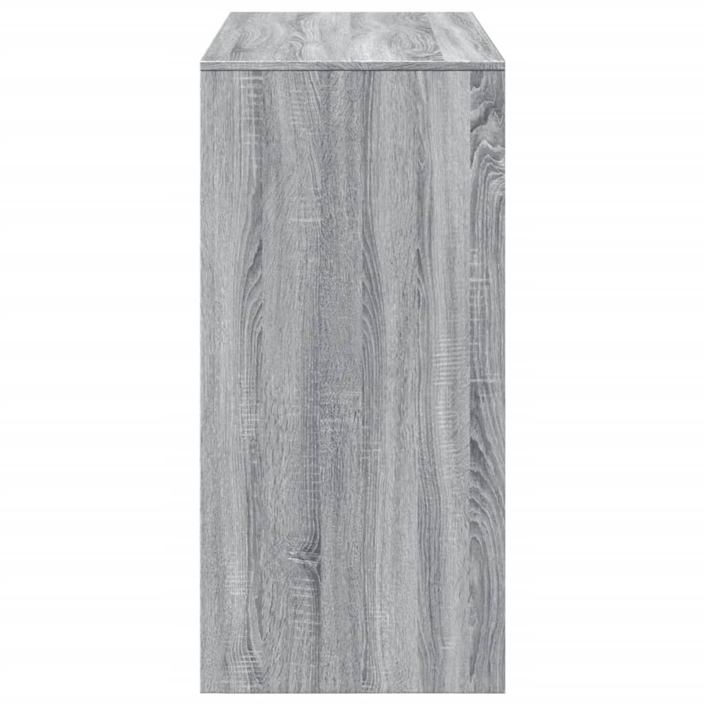 Bar Table Grey Sonoma 102x50x103,5 cm Engineered Wood