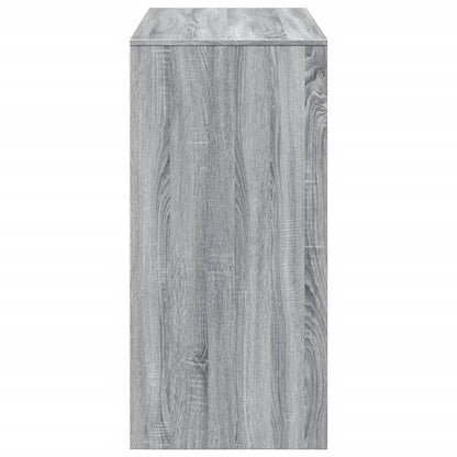 Bar Table Grey Sonoma 102x50x103,5 cm Engineered Wood