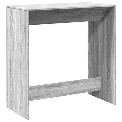 Bar Table Grey Sonoma 102x50x103,5 cm Engineered Wood