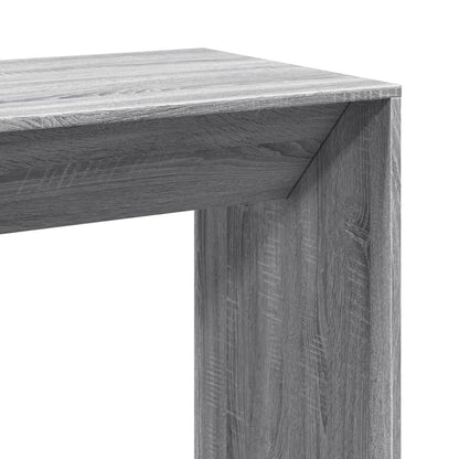 Bar Table Grey Sonoma 102x50x103,5 cm Engineered Wood