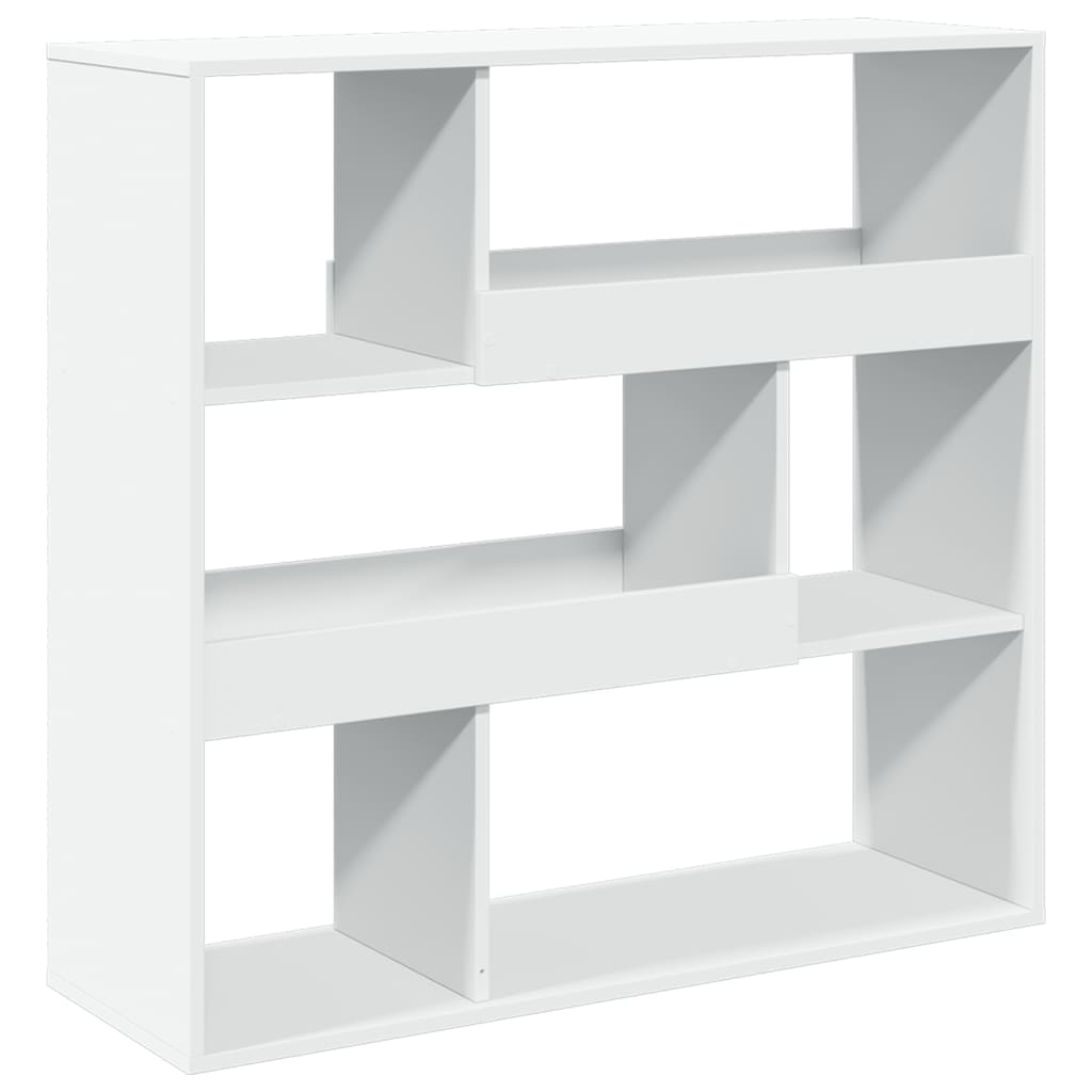 Book Cabinet/Room Divider White 100x33x94,5 cm
