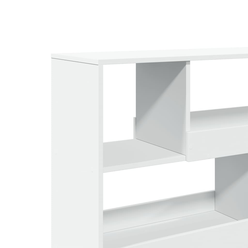 Book Cabinet/Room Divider White 100x33x94,5 cm