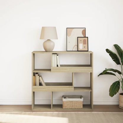 Book Cabinet/Room Divider Sonoma Oak 100x33x94,5 cm