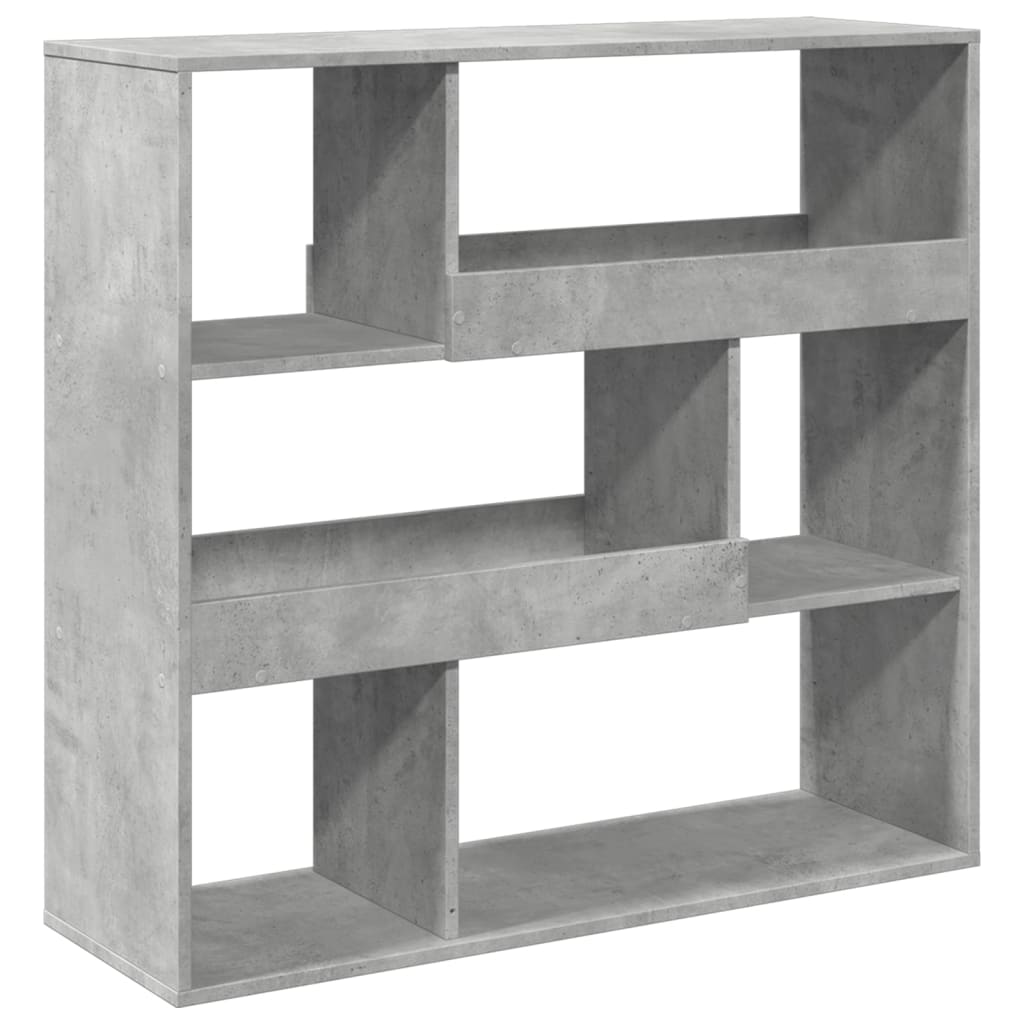 Book Cabinet/Room Divider Concrete Grey 100x33x94,5 cm