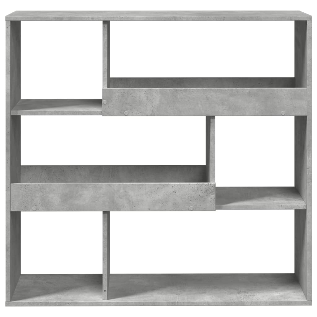 Book Cabinet/Room Divider Concrete Grey 100x33x94,5 cm