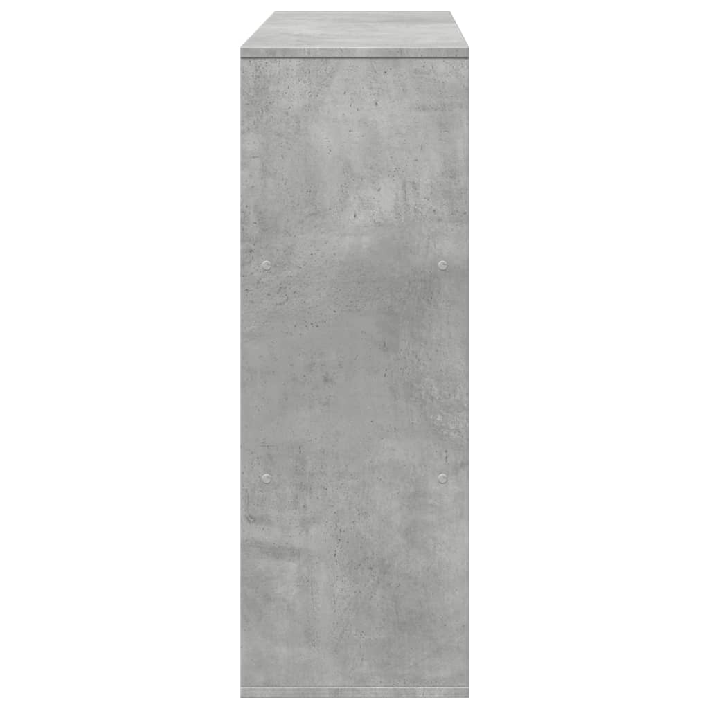 Book Cabinet/Room Divider Concrete Grey 100x33x94,5 cm