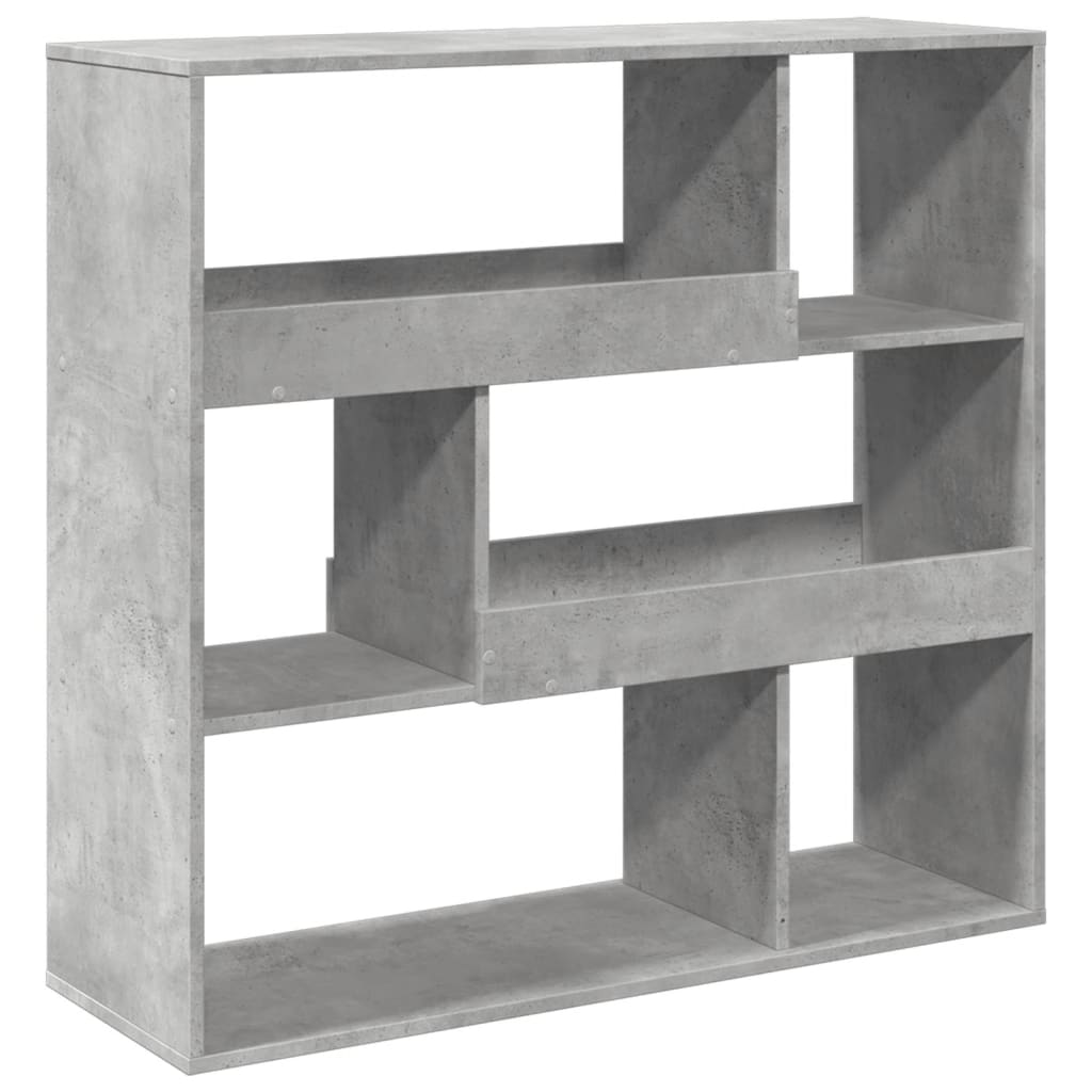 Book Cabinet/Room Divider Concrete Grey 100x33x94,5 cm