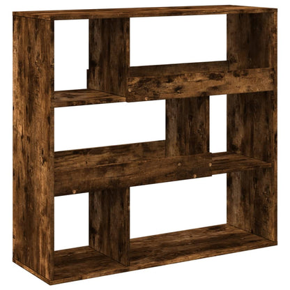 Book Cabinet/Room Divider Smoked Oak 100x33x94,5 cm