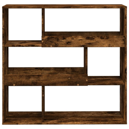 Book Cabinet/Room Divider Smoked Oak 100x33x94,5 cm