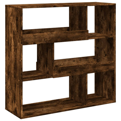 Book Cabinet/Room Divider Smoked Oak 100x33x94,5 cm