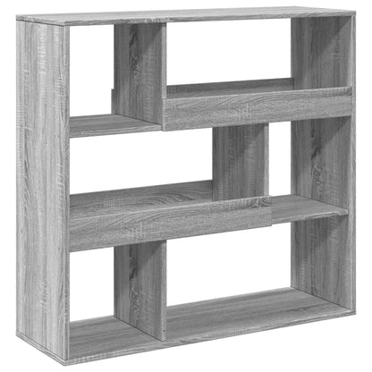 Book Cabinet/Room Divider Grey Sonoma 100x33x94,5 cm