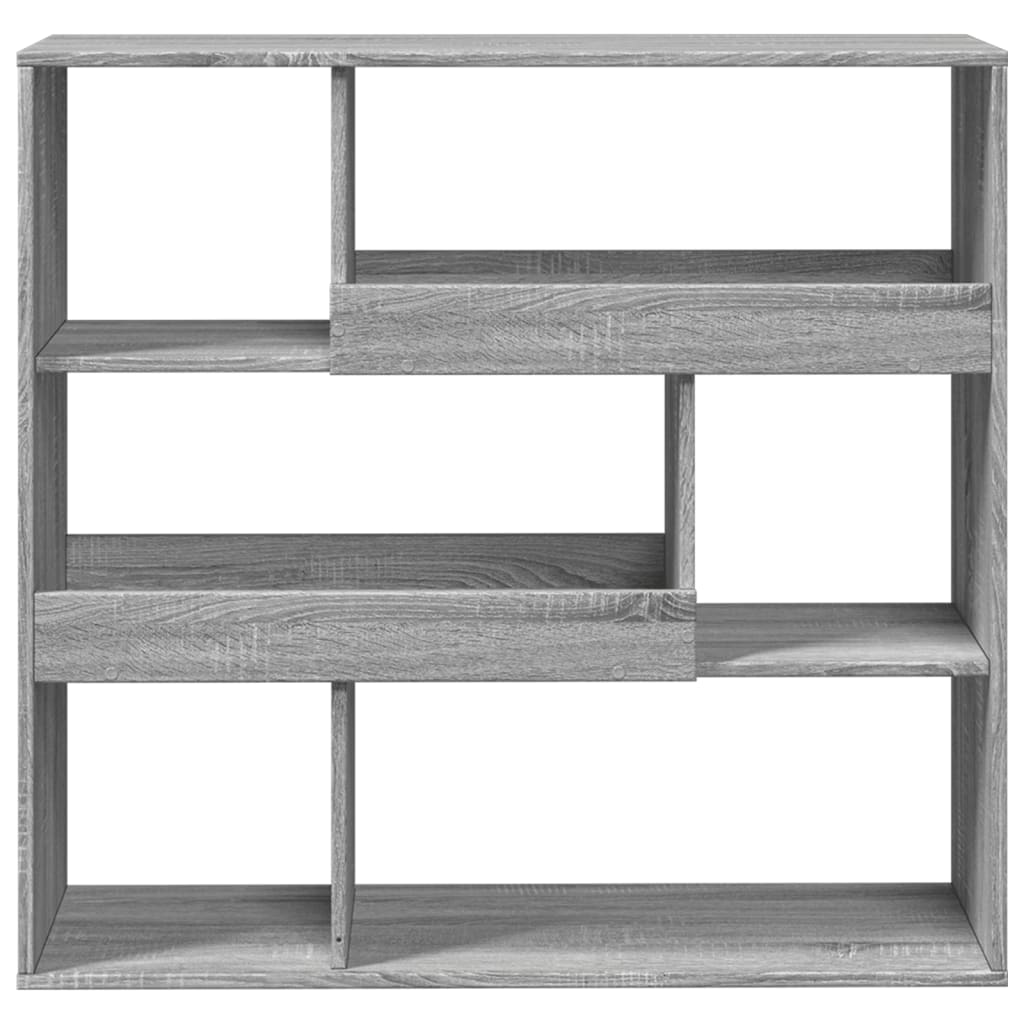 Book Cabinet/Room Divider Grey Sonoma 100x33x94,5 cm