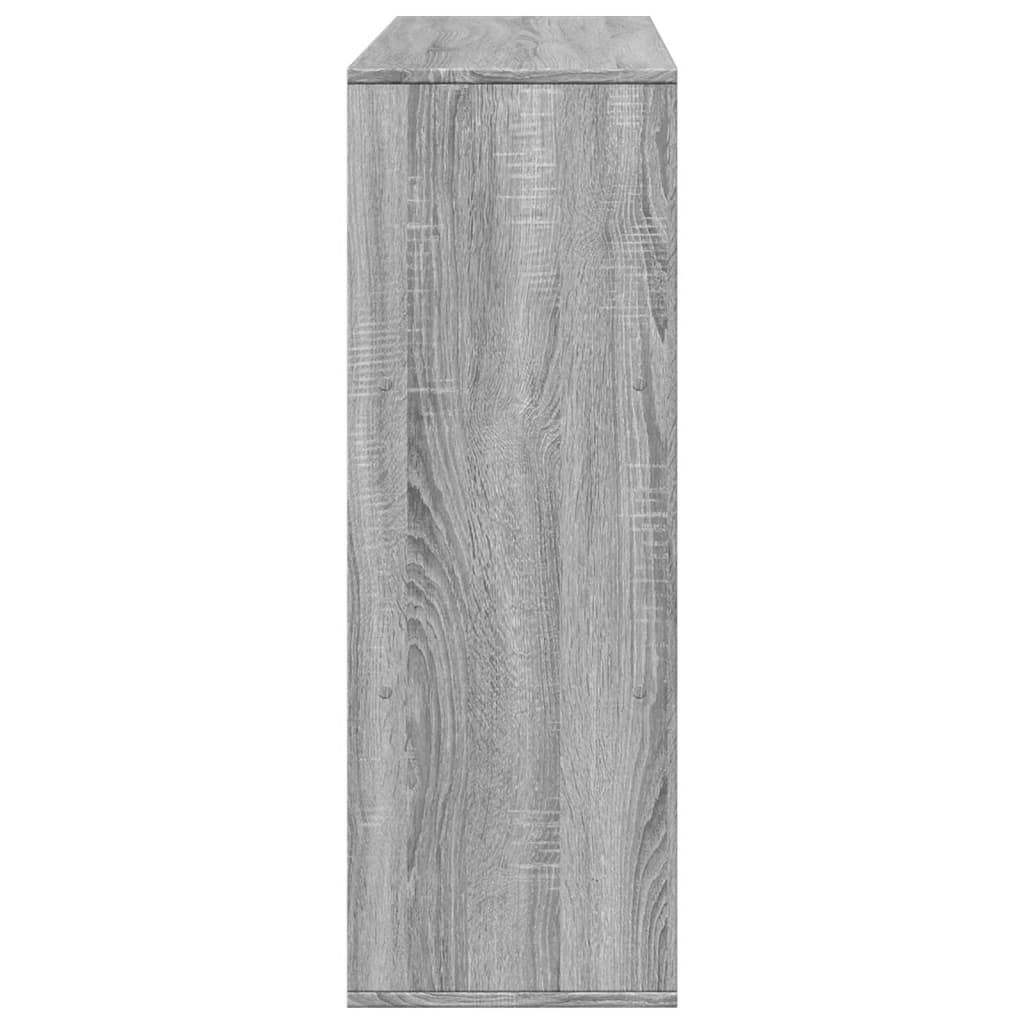Book Cabinet/Room Divider Grey Sonoma 100x33x94,5 cm