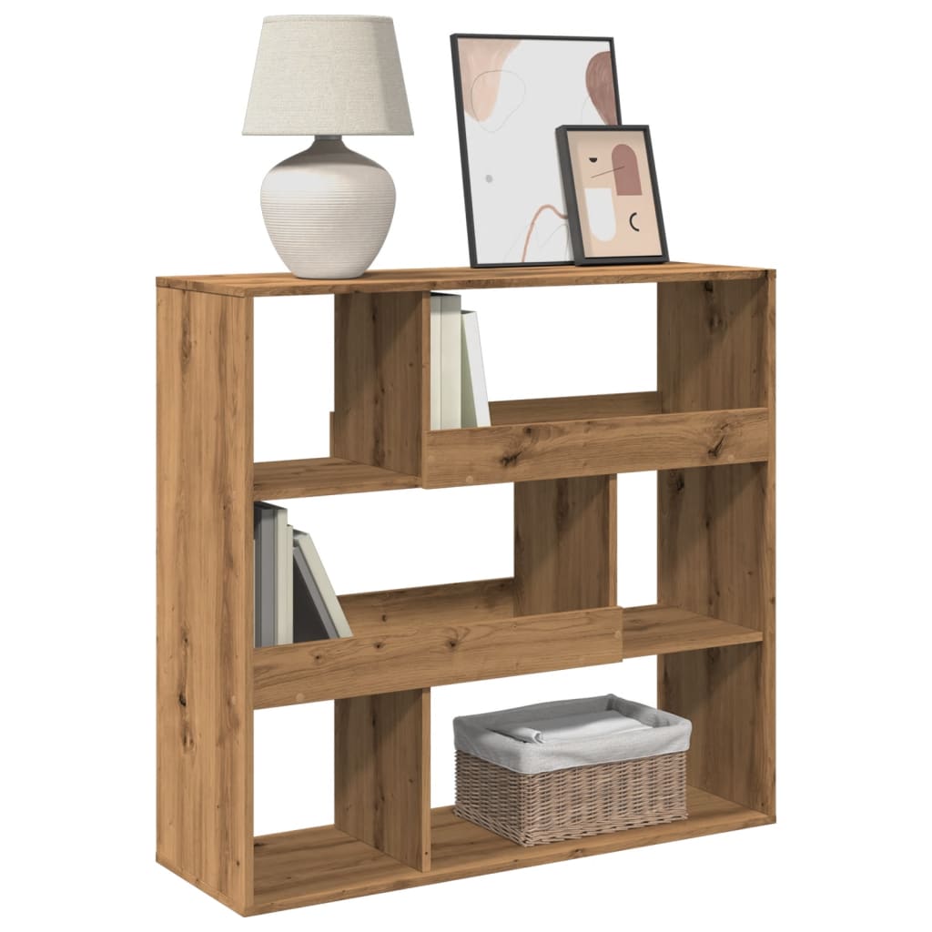 Book Cabinet/Room Divider Artisan Oak 100x33x94,5 cm