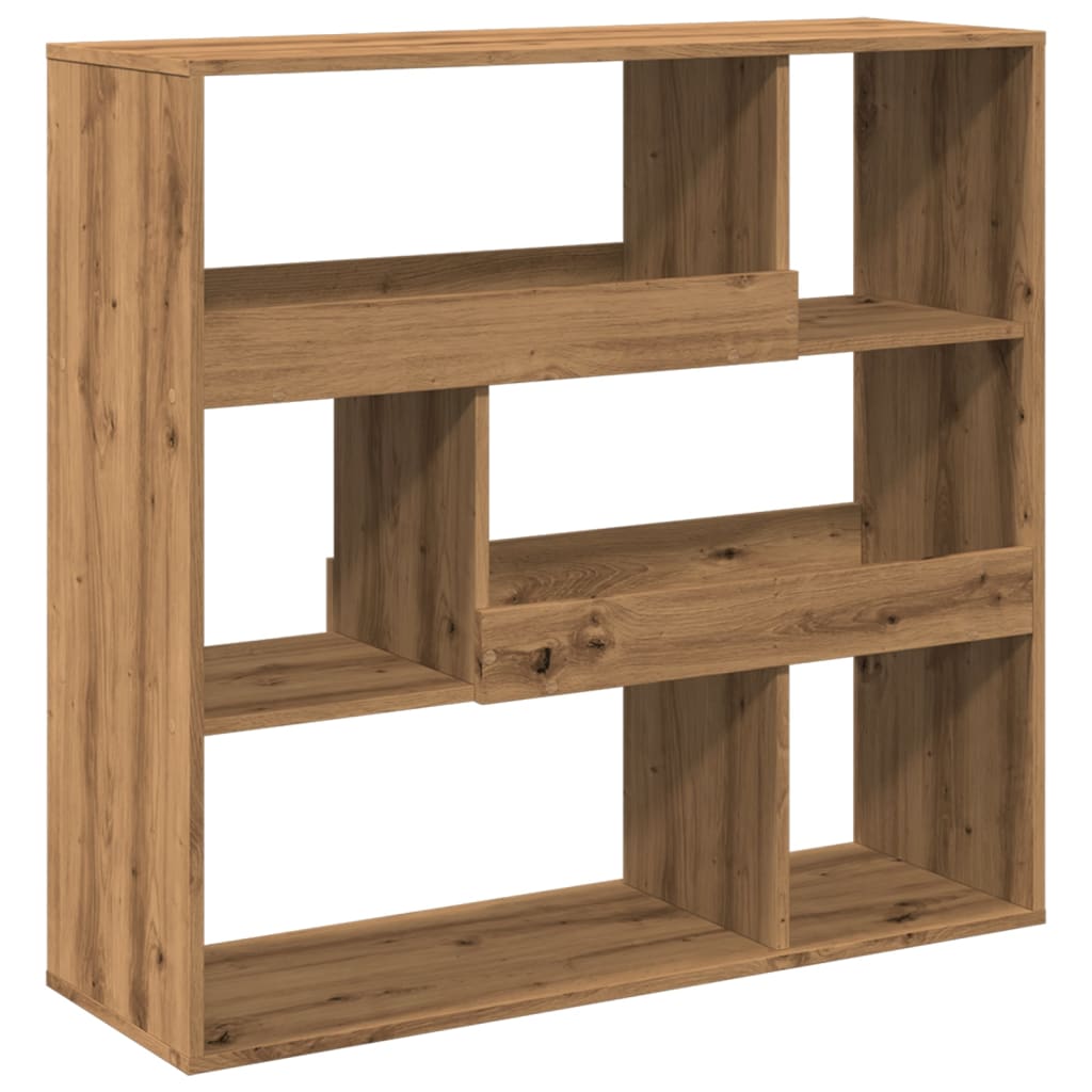 Book Cabinet/Room Divider Artisan Oak 100x33x94.5 cm