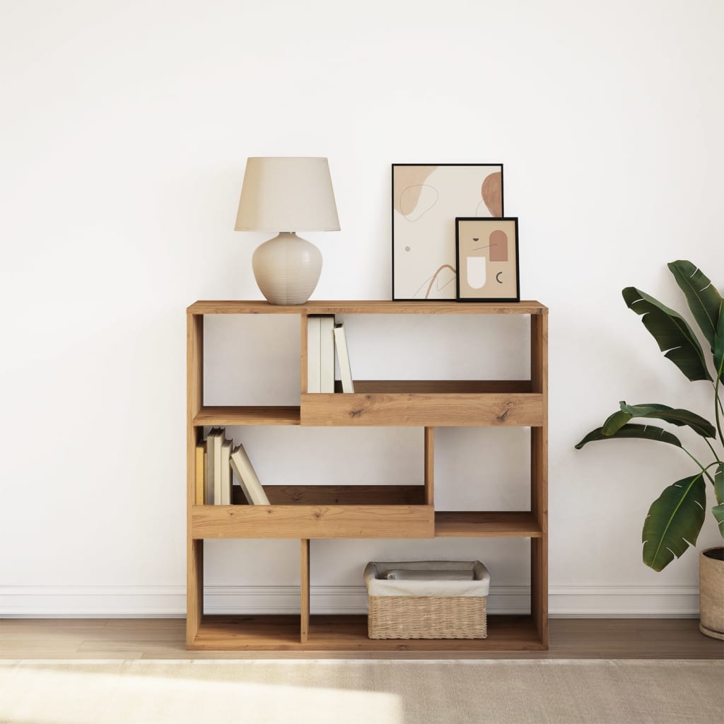 Book Cabinet/Room Divider Artisan Oak 100x33x94,5 cm