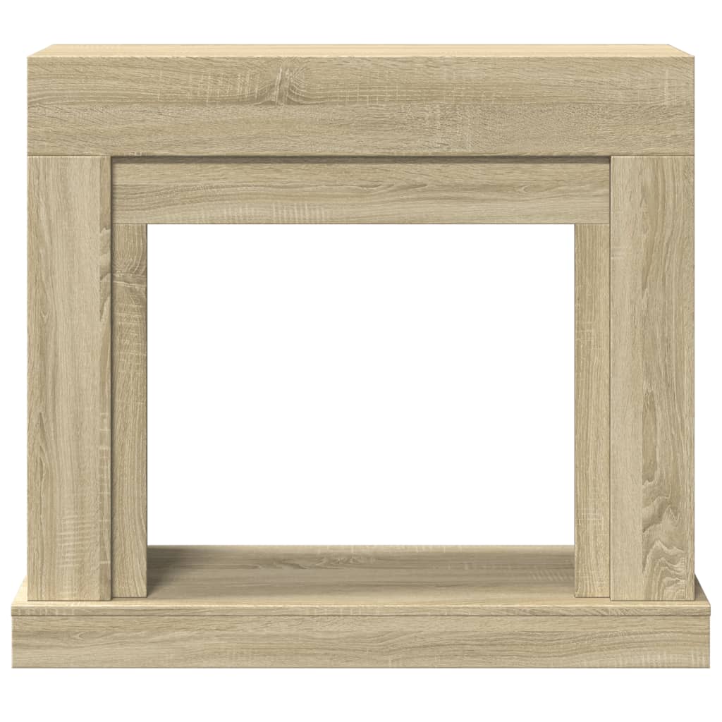 Fireplace Surround Sonoma Oak 100x30x87.5 cm Engineered Wood