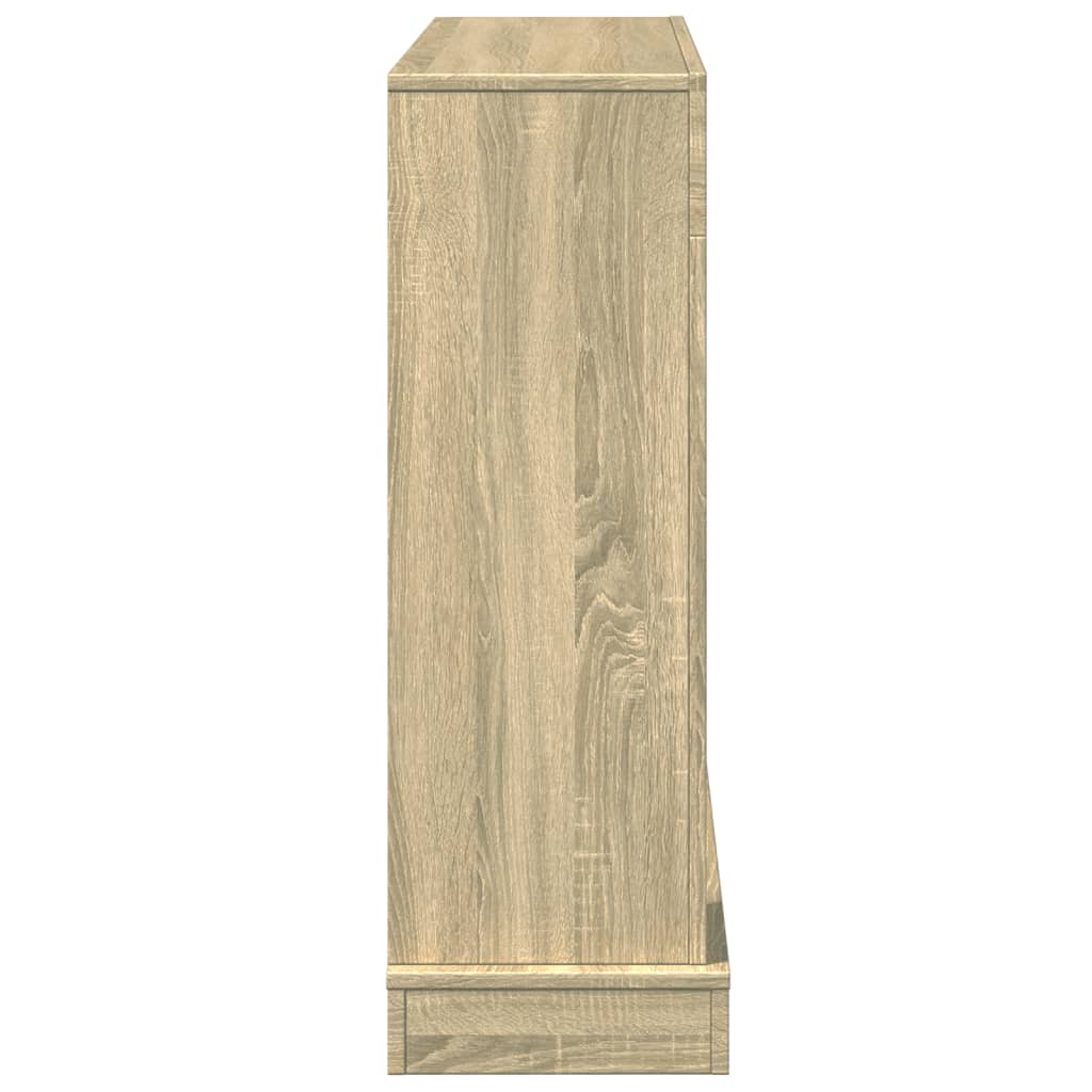 Fireplace Surround Sonoma Oak 100x30x87.5 cm Engineered Wood