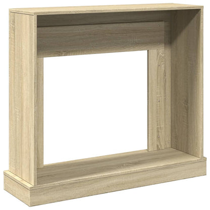 Fireplace Surround Sonoma Oak 100x30x87.5 cm Engineered Wood