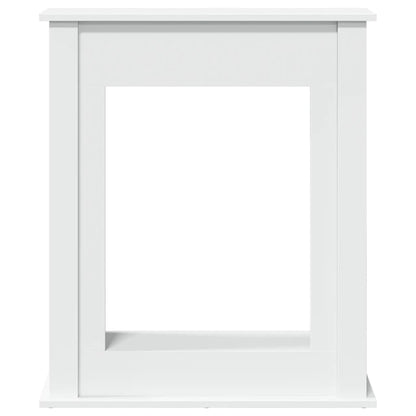 Fireplace Surround White 75x20x87.5 cm Engineered Wood