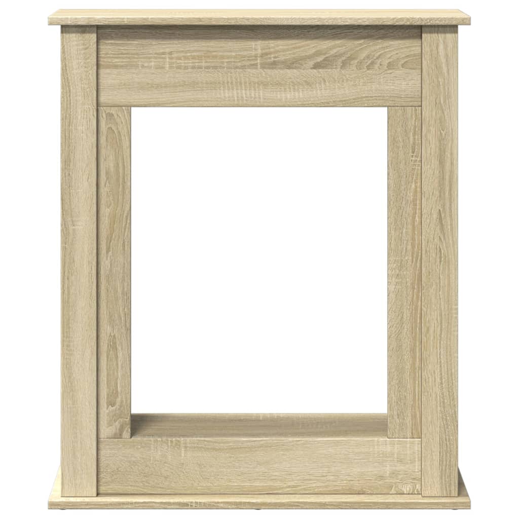 Fireplace Surround Sonoma Oak 75x20x87.5 cm Engineered Wood