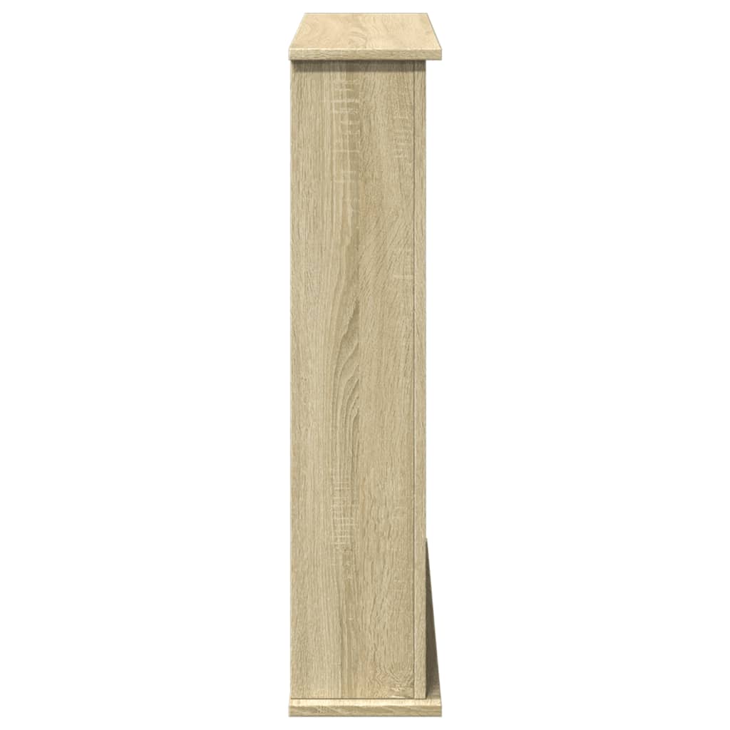 Fireplace Surround Sonoma Oak 75x20x87.5 cm Engineered Wood