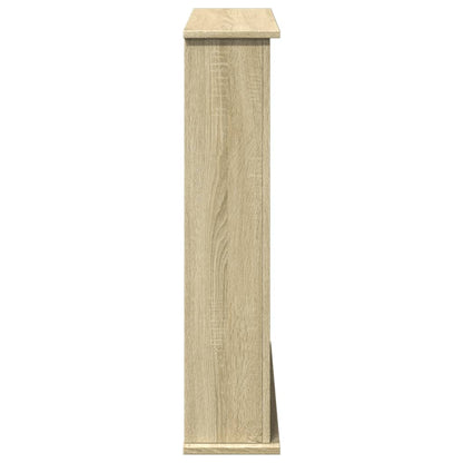 Fireplace Surround Sonoma Oak 75x20x87.5 cm Engineered Wood