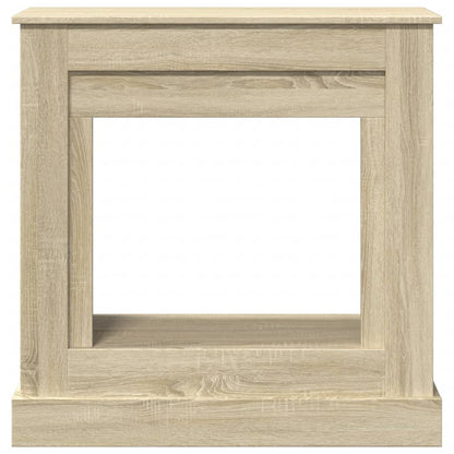 Fireplace Surround Sonoma Oak 90x30x90 cm Engineered Wood