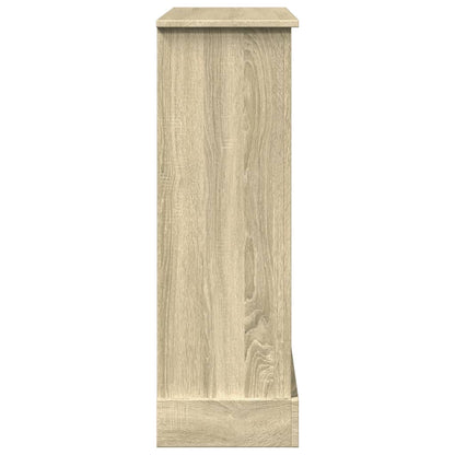 Fireplace Surround Sonoma Oak 90x30x90 cm Engineered Wood