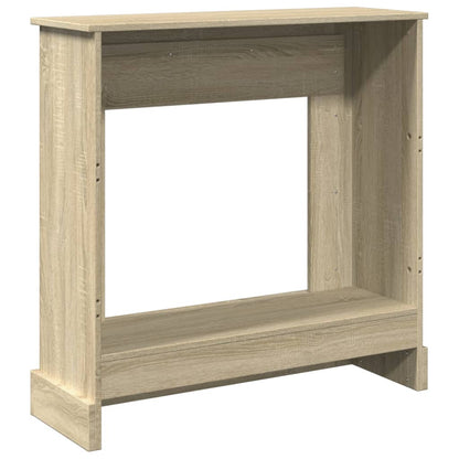 Fireplace Surround Sonoma Oak 90x30x90 cm Engineered Wood