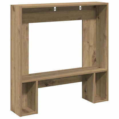 Fireplace Surround Artisan Oak 81x18x82 cm Engineered Wood