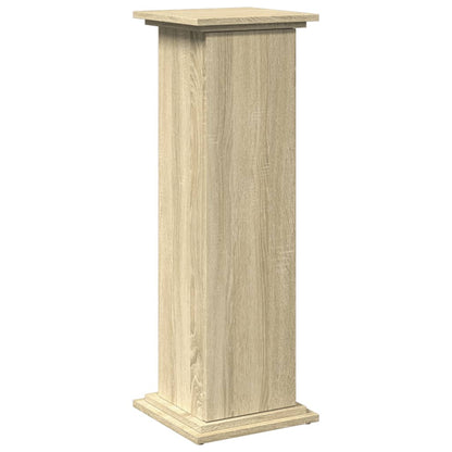 Display Stand with Storage Sonoma Oak 31x30x90 cm Engineered Wood