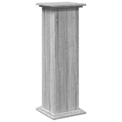 Display Stand with Storage Grey Sonoma 31x30x90 cm Engineered Wood