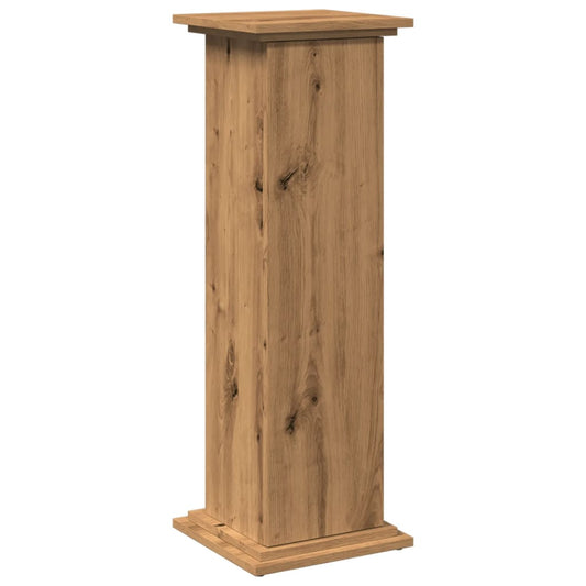 Display St& with Storage Artisan Oak 31x30x90 cm