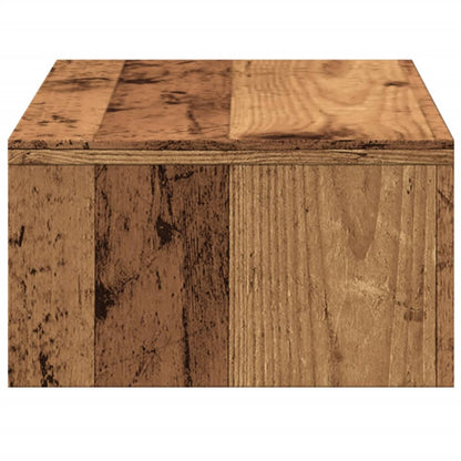 Monitor Stand with Drawers Old Wood 50x27x15 cm Engineered Wood