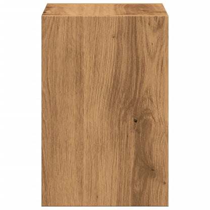 Monitor Stand with Desk Organiser Artisian Oak Engineered Wood