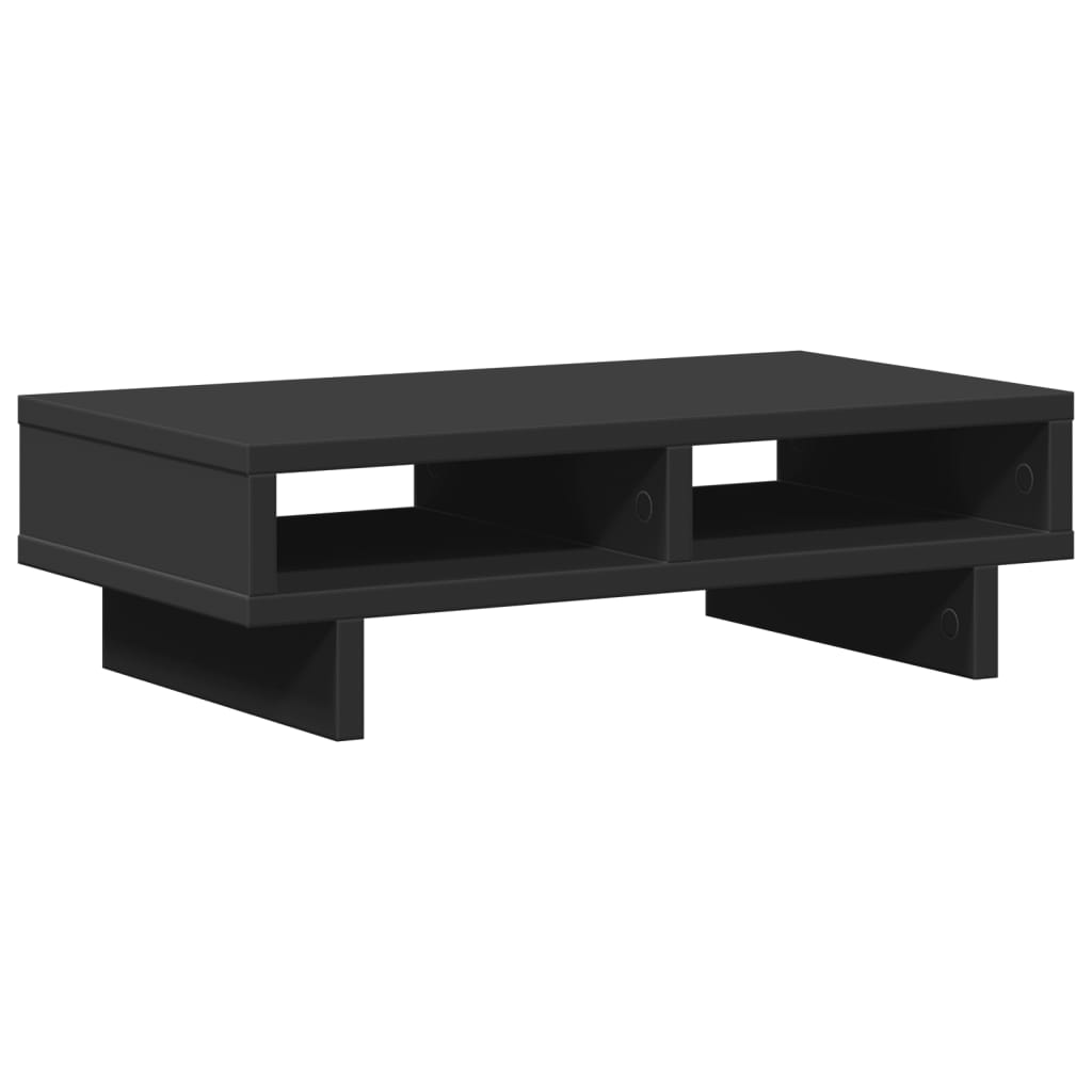Monitor Stand Black 50x27x15 cm Engineered Wood