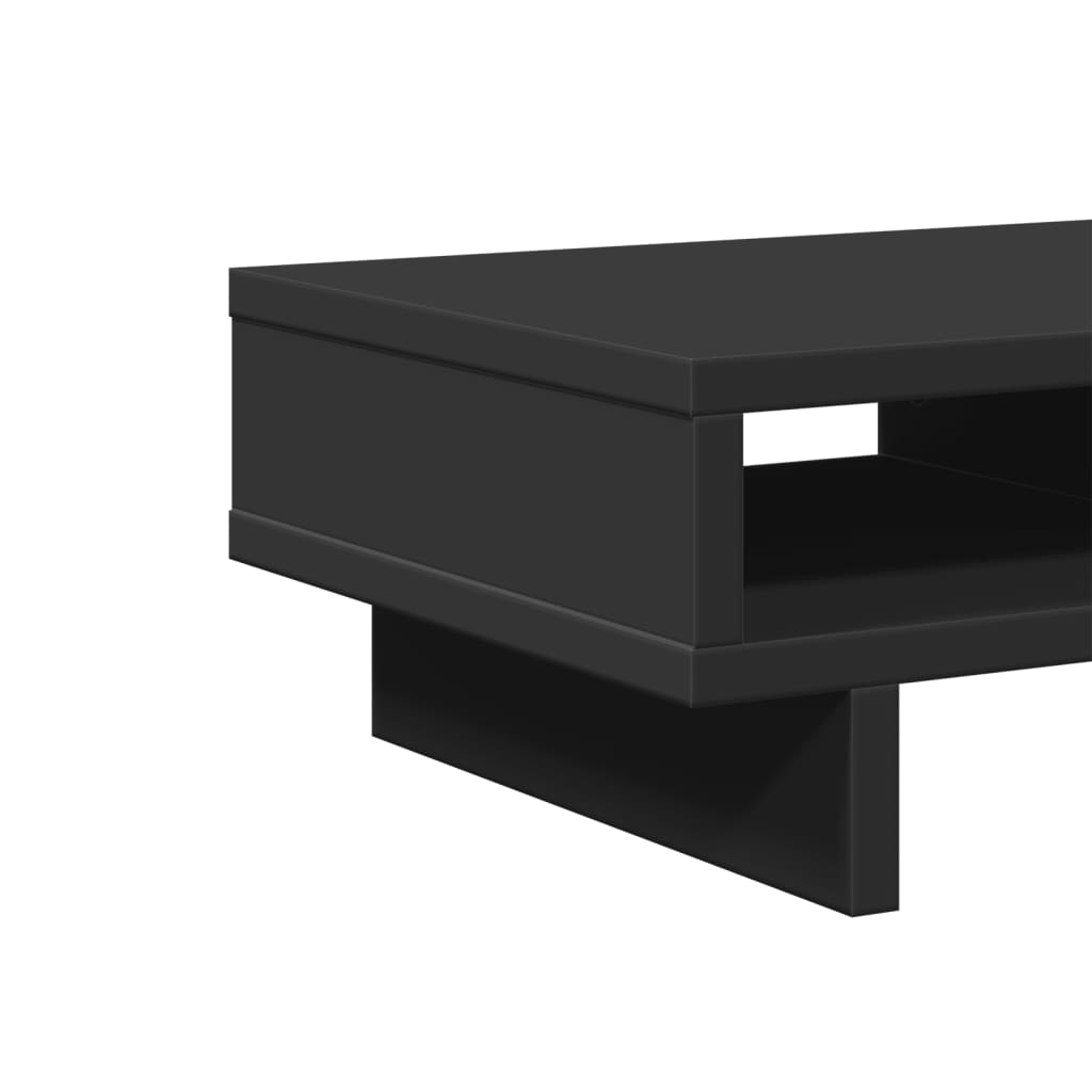 Monitor Stand Black 50x27x15 cm Engineered Wood