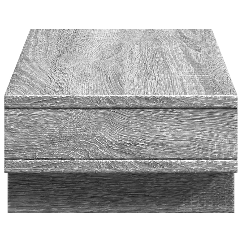 Monitor Stand Grey Sonoma 50x27x15 cm Engineered Wood