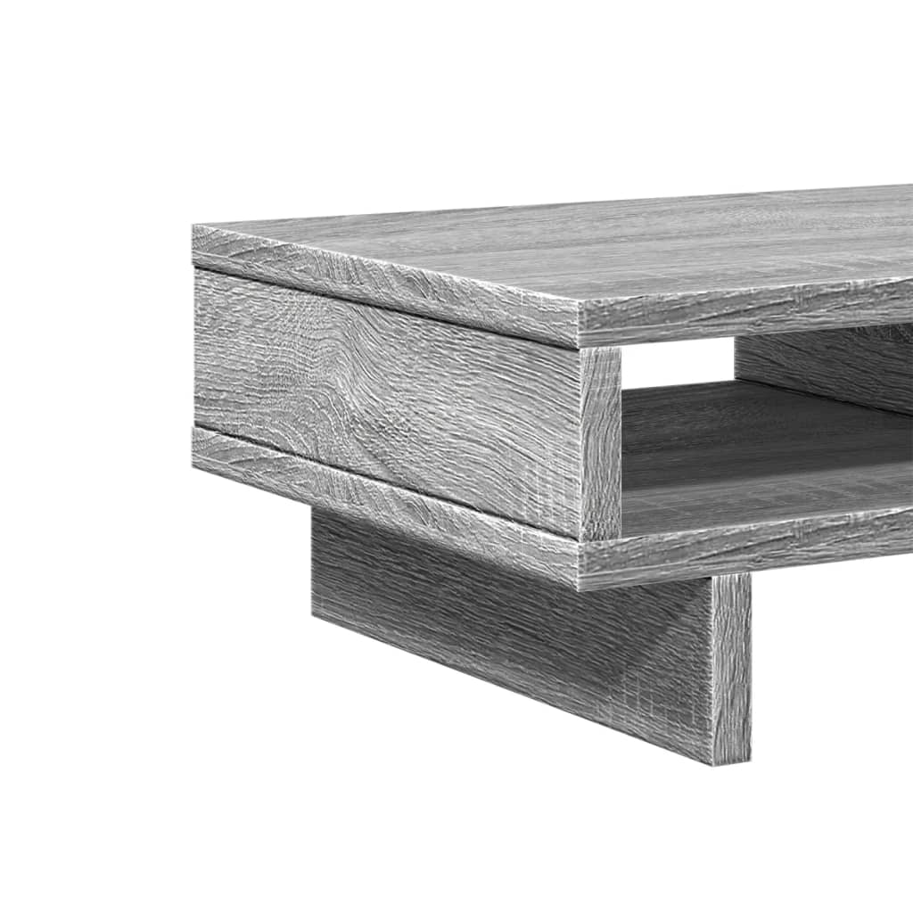 Monitor Stand Grey Sonoma 50x27x15 cm Engineered Wood