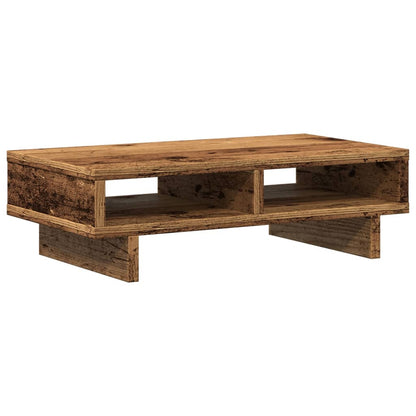 Monitor Stand Old Wood 50x27x15 cm Engineered Wood