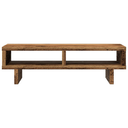 Monitor Stand Old Wood 50x27x15 cm Engineered Wood