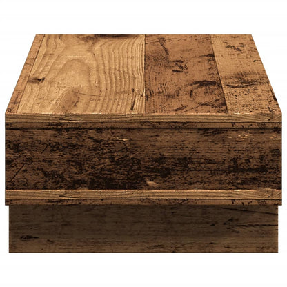 Monitor Stand Old Wood 50x27x15 cm Engineered Wood
