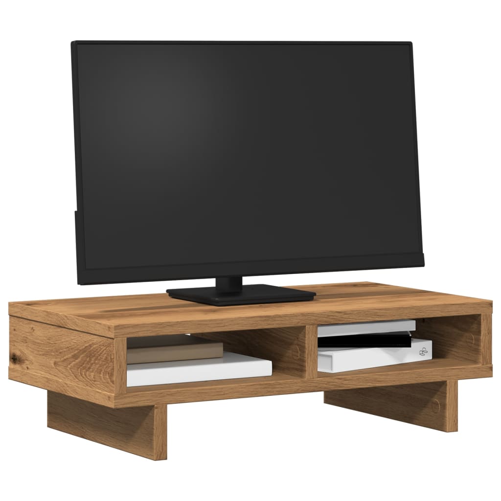 Monitor Stand Artisian Oak 50x27x15 cm Engineered Wood