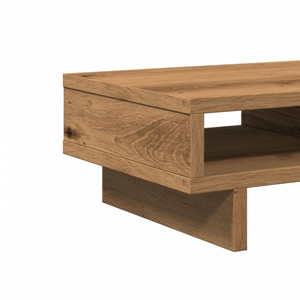 Monitor Stand Artisian Oak 50x27x15 cm Engineered Wood
